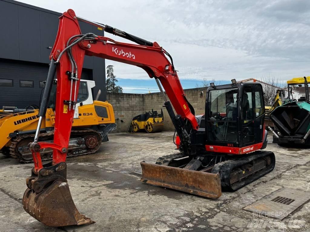 Kubota KX 080-4 Середні екскаватори 7т. - 12т.