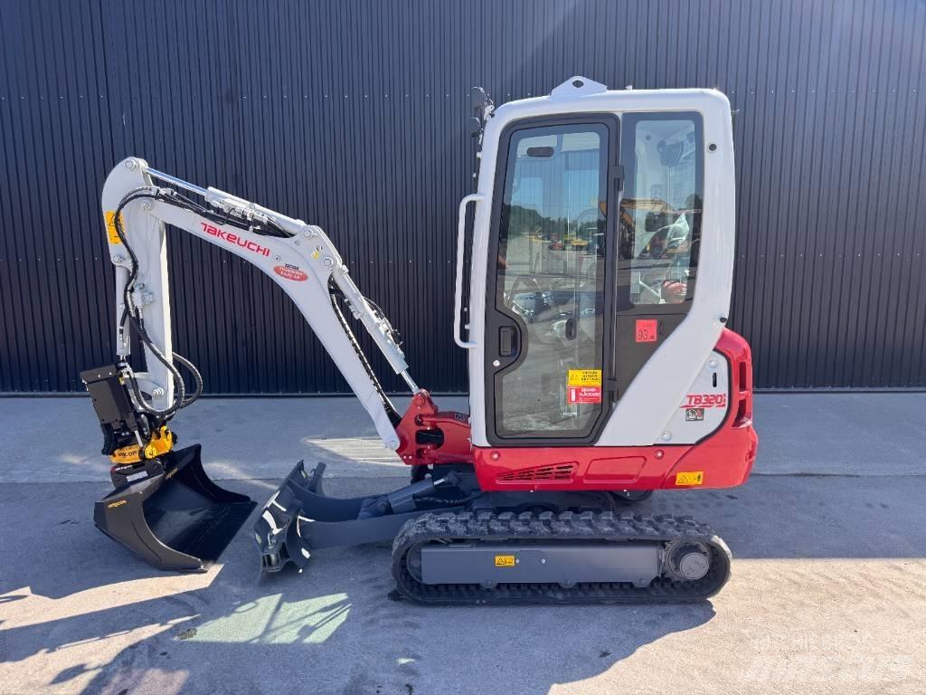 Takeuchi TB 320 Міні-екскаватори < 7т