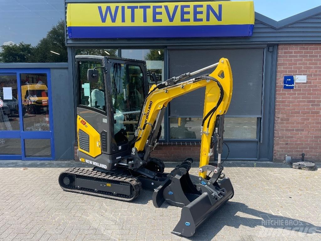 New Holland E19D Багатофункціональне обладнання для вантажних і землекопальних робіт