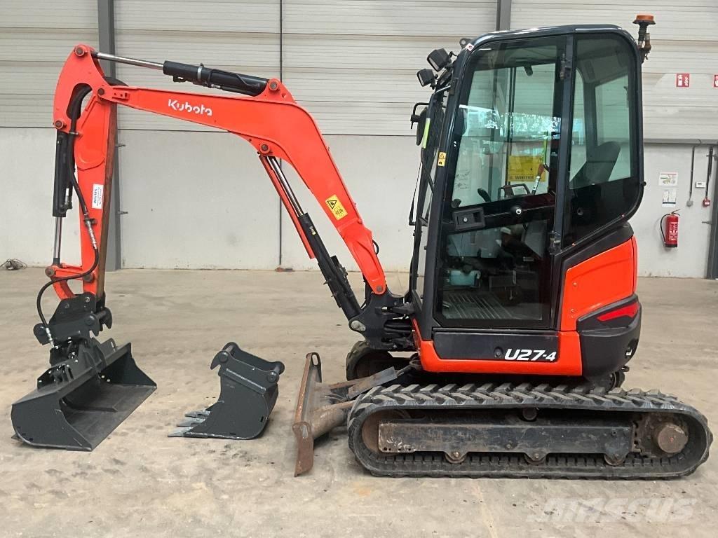 Kubota U 27-4 Міні-екскаватори < 7т