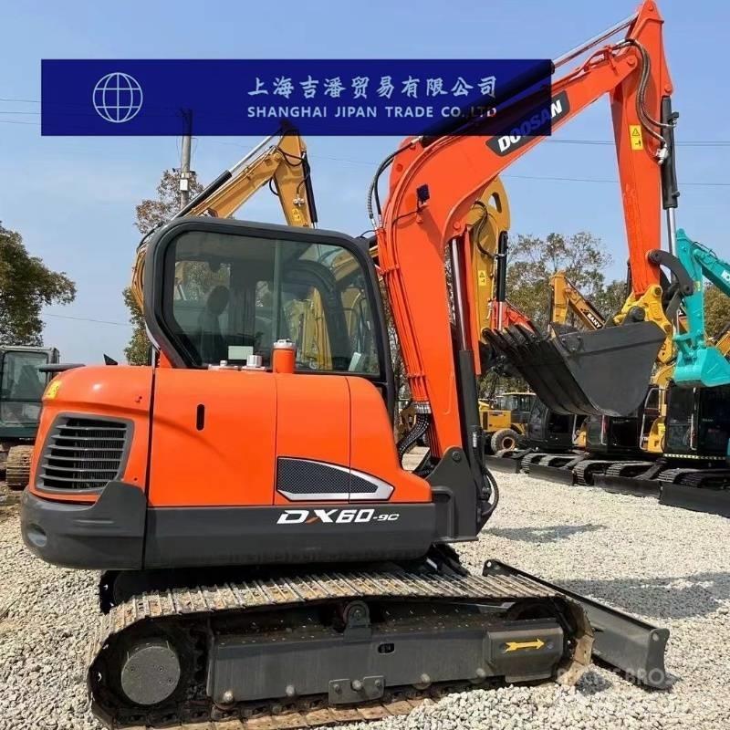 Doosan DX 60-9C Міні-екскаватори < 7т
