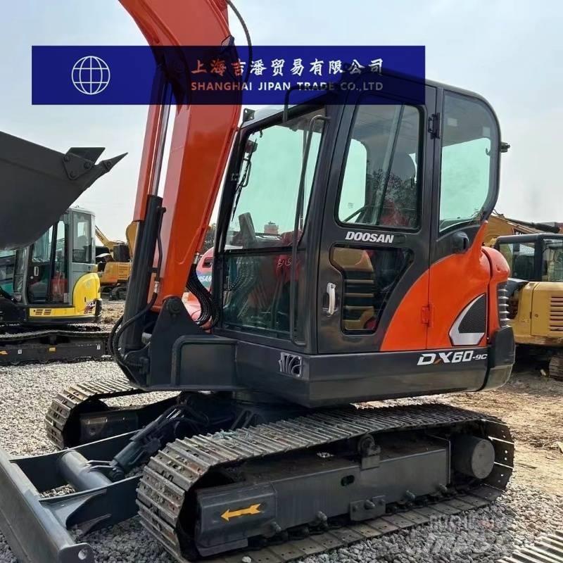 Doosan DX 60-9C Міні-екскаватори < 7т