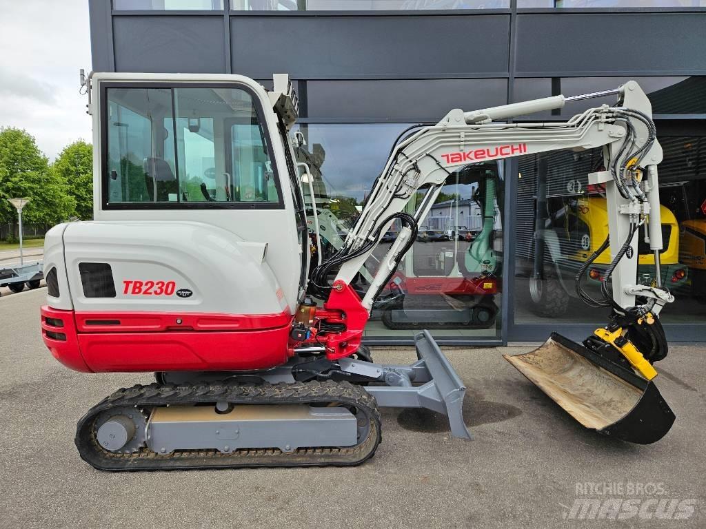 Takeuchi TB 230 Міні-екскаватори < 7т