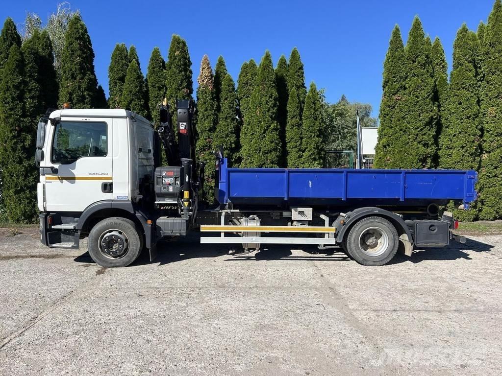 MAN TGM 15.250 Вантажівки з гаковим підйомом