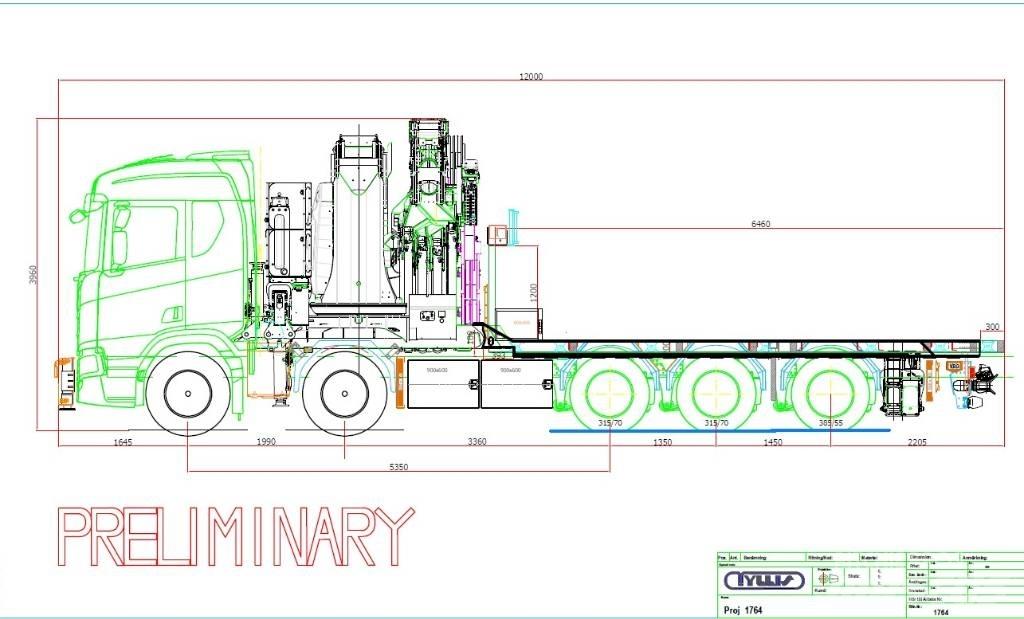 Scania R660 Автокрани