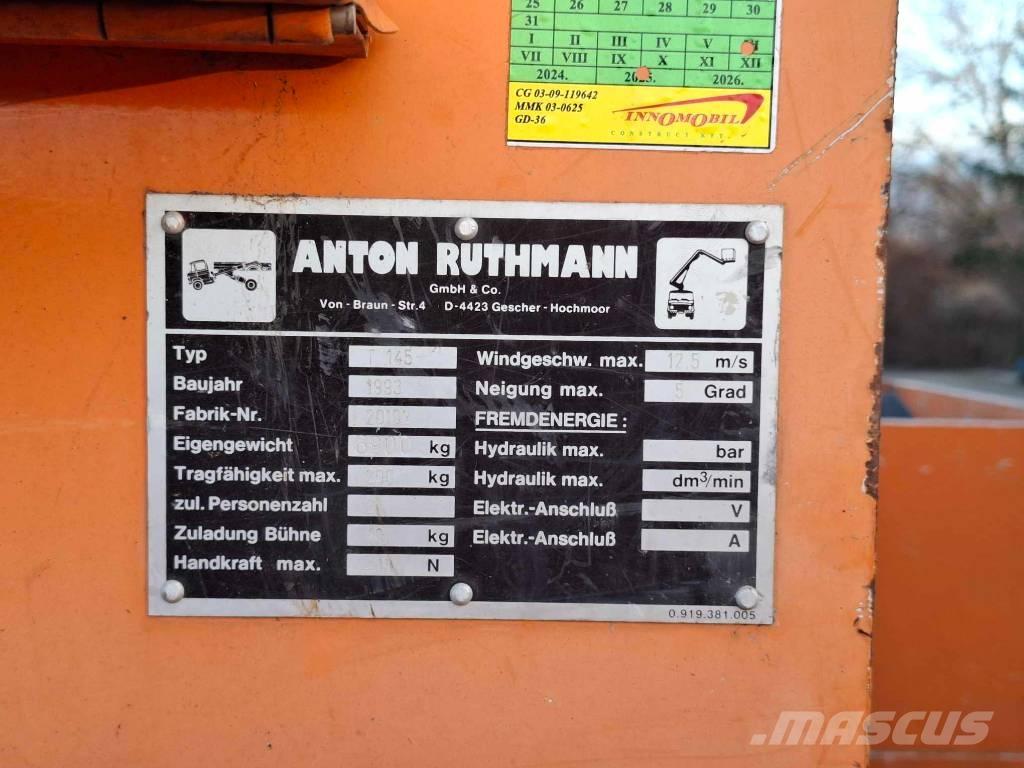 Mercedes-Benz 814 Автокрани