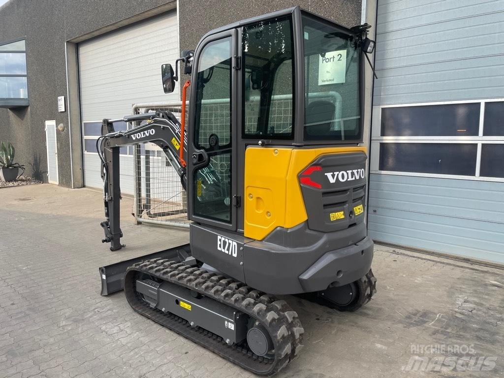 Volvo EC27D Міні-екскаватори < 7т