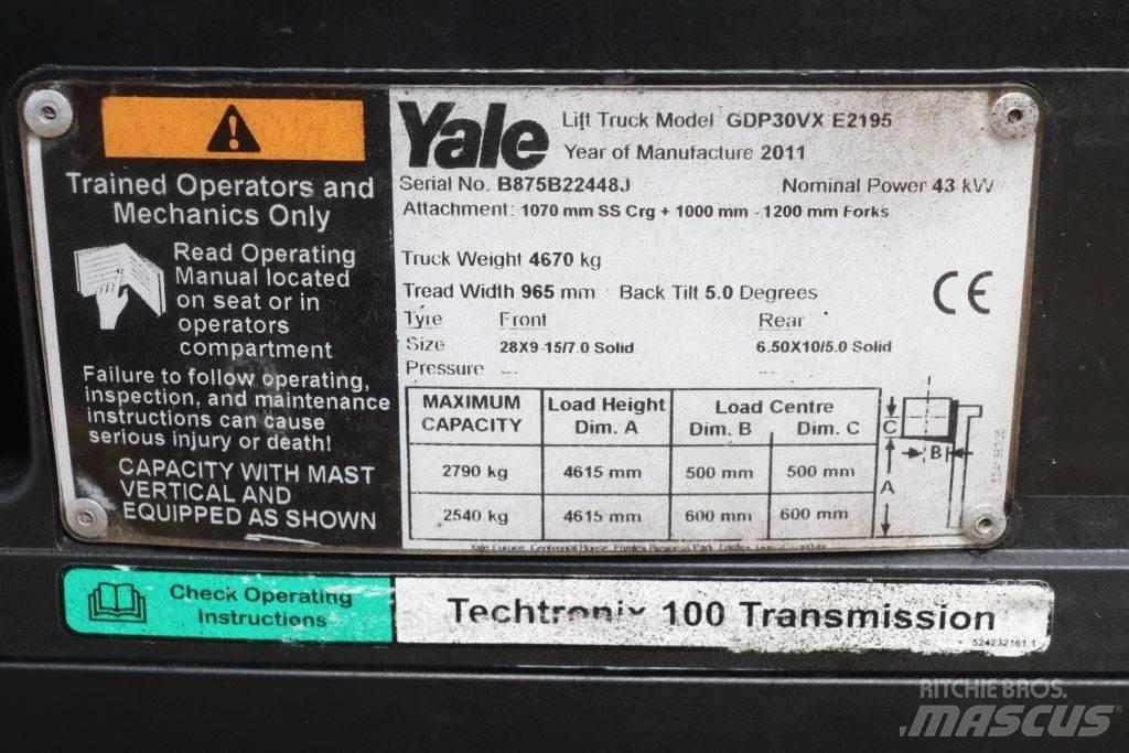 Yale GDP30VX Дизельні навантажувачі