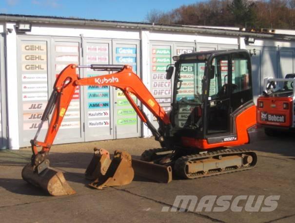 Kubota KX027-4 Міні-екскаватори < 7т