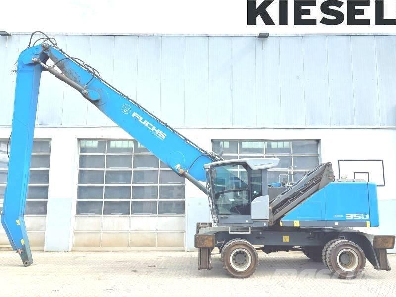 Fuchs MHL 350 F Перевантажувачі металобрухту/промислові навантажувачі