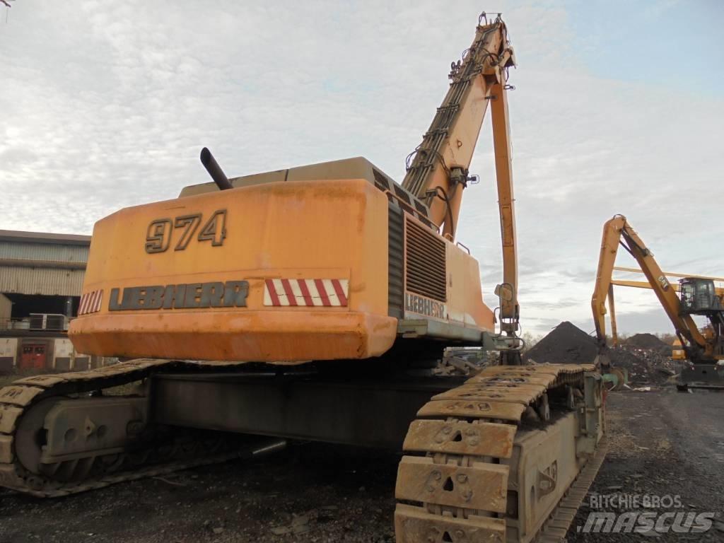 Liebherr R974 B SEW Перевантажувачі металобрухту/промислові навантажувачі