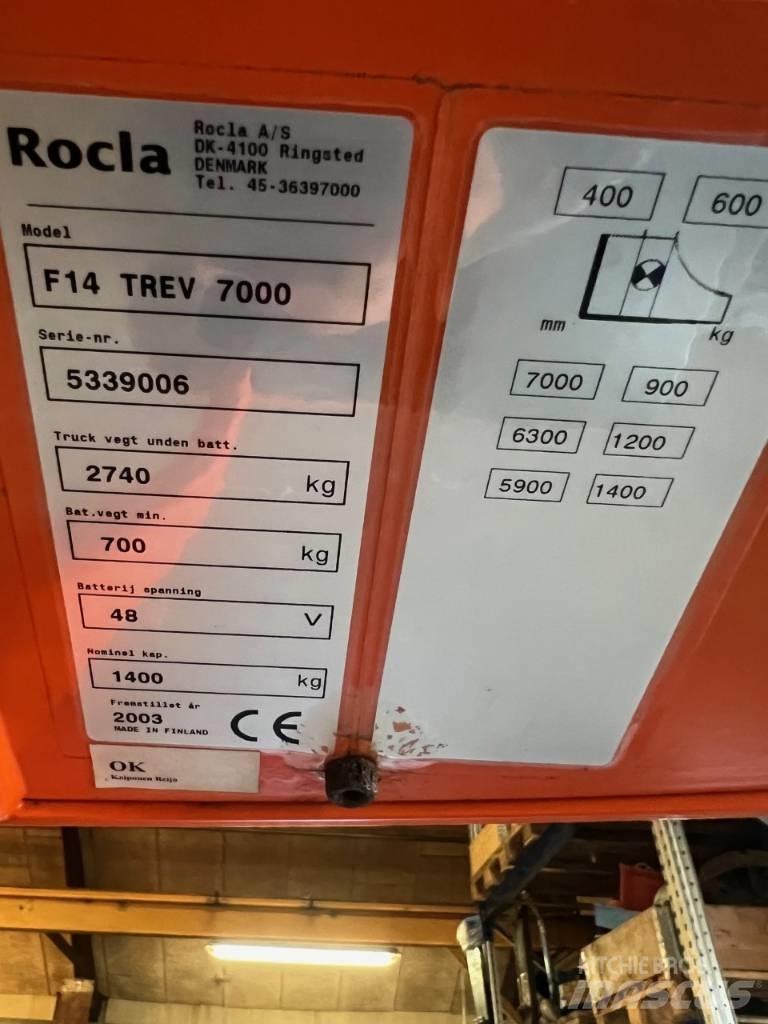 Rocla F 14 Trev 7000 Річ-трак із високим підйомом
