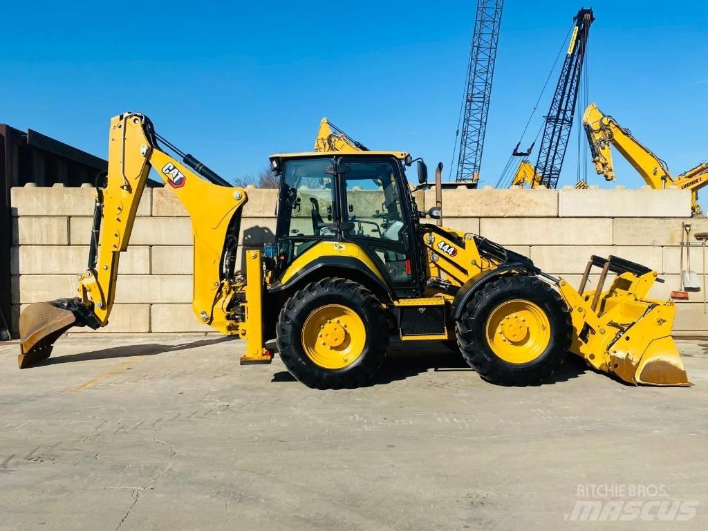 CAT 444  4x4 Екскаватори-навантажувачі