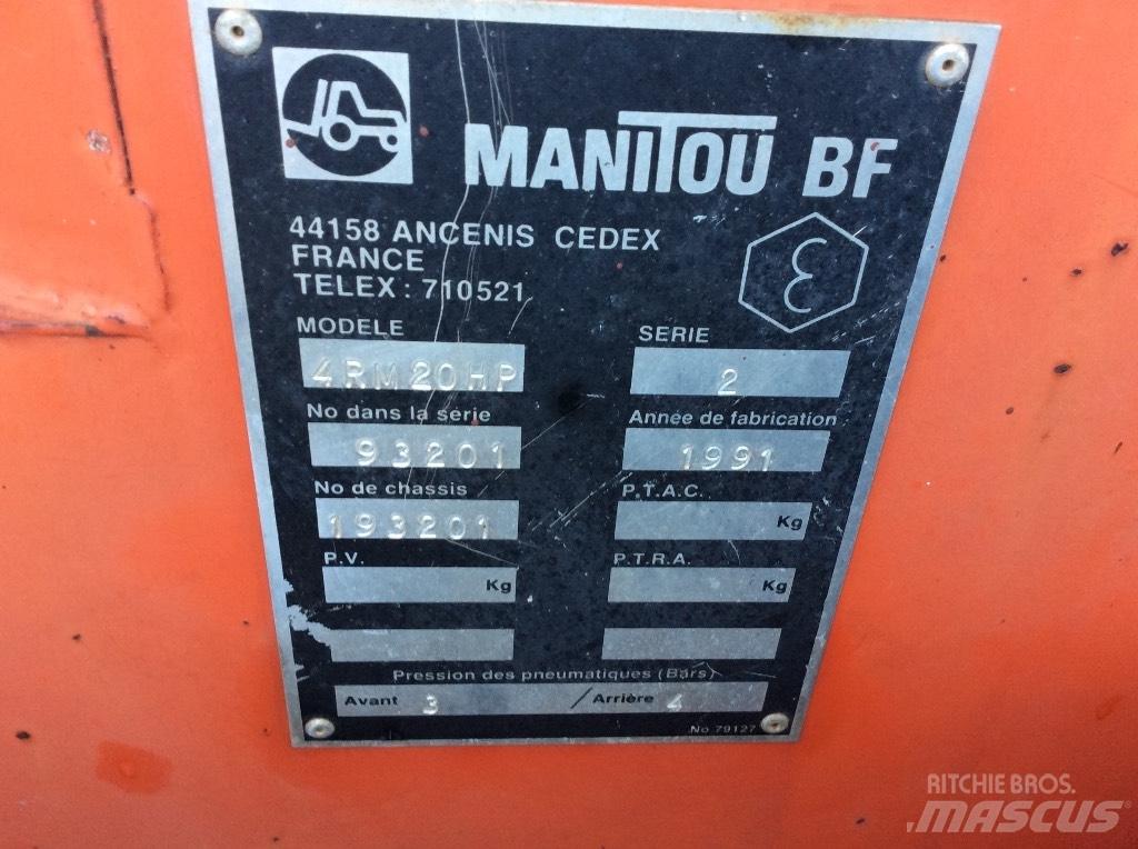 Manitou 4 RM 20 HP Коробка передач