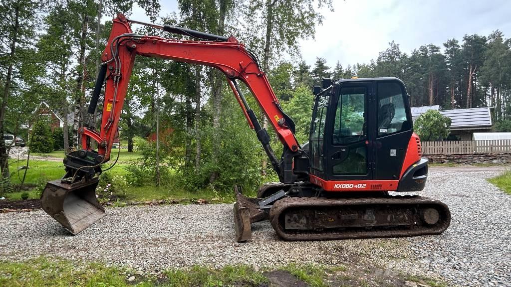 Kubota KX 080-4 CX Середні екскаватори 7т. - 12т.