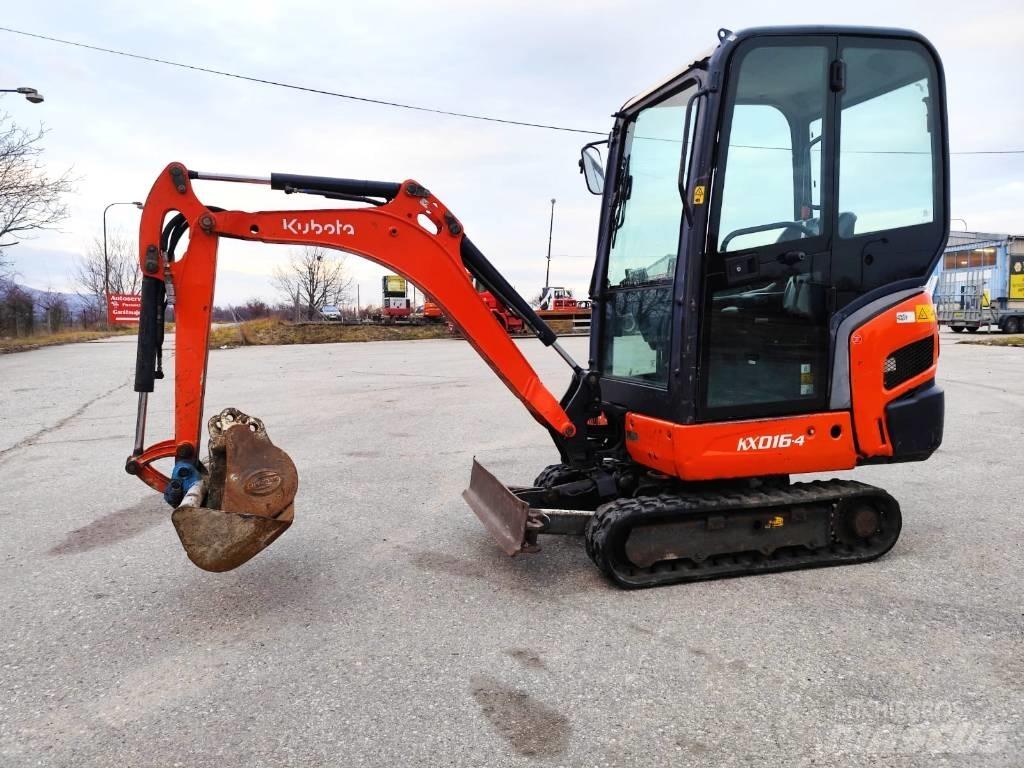 Kubota KX 016-4 Міні-екскаватори < 7т