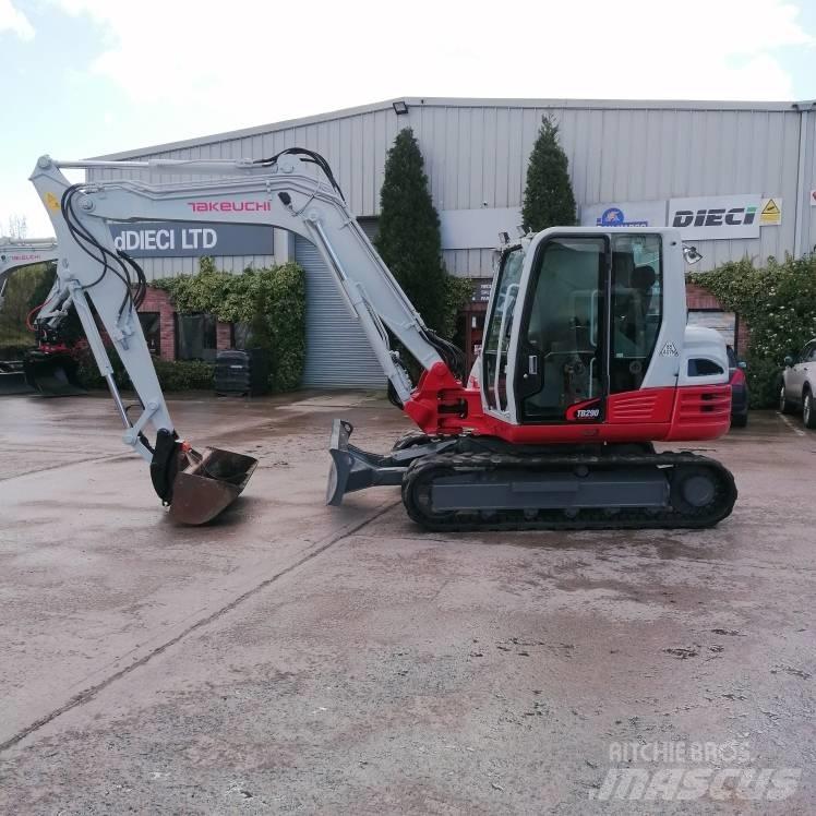 Takeuchi TB290 Середні екскаватори 7т. - 12т.