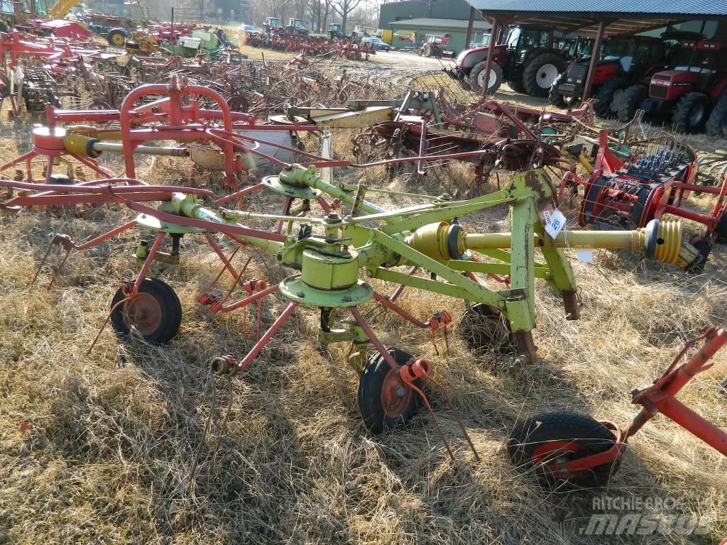 CLAAS 4 Граблі і сінозворушувачі