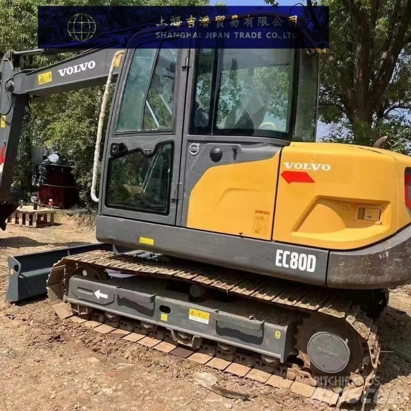 Volvo EC 80D Міні-екскаватори < 7т