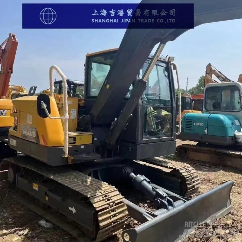 Volvo EC 80D Міні-екскаватори < 7т