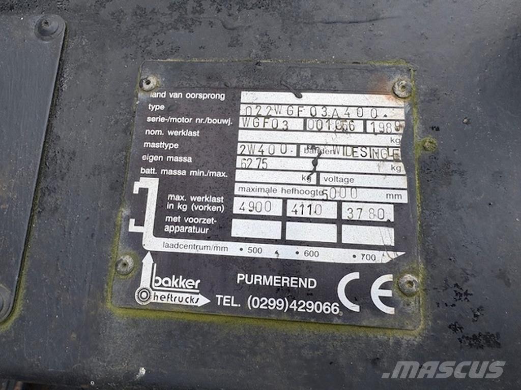 Nissan fd50 Дизельні навантажувачі