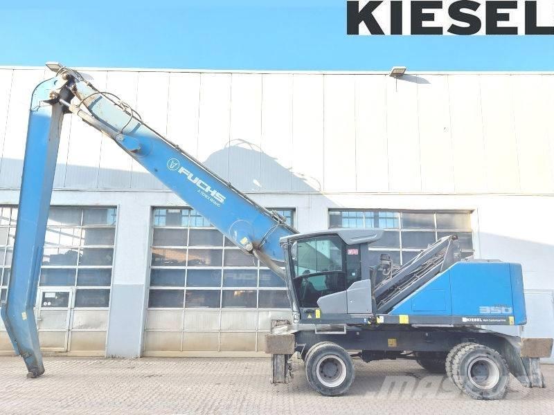 Fuchs MHL 350 F Перевантажувачі металобрухту/промислові навантажувачі