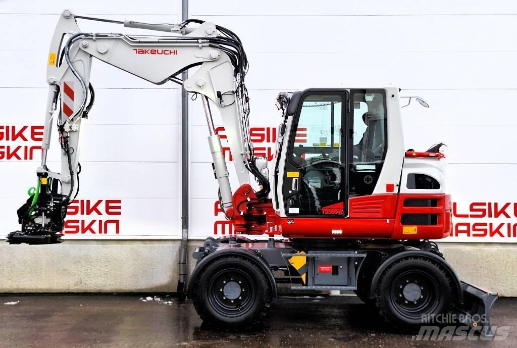 Takeuchi TB 395 W Колісні екскаватори