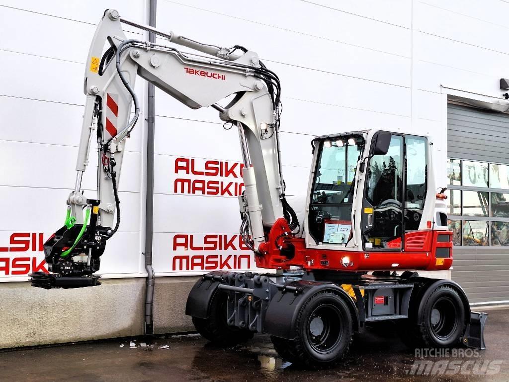 Takeuchi TB 395 W Колісні екскаватори
