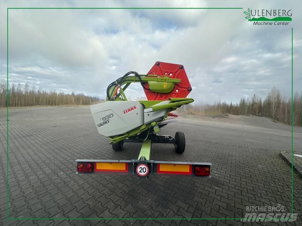 CLAAS Vario 930 Жатки