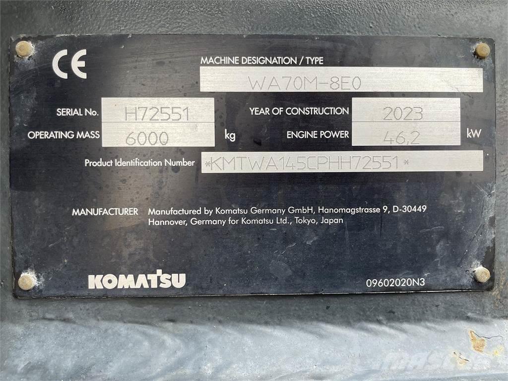 Komatsu WA70M-8EO Багатофункціональне обладнання для вантажних і землекопальних робіт
