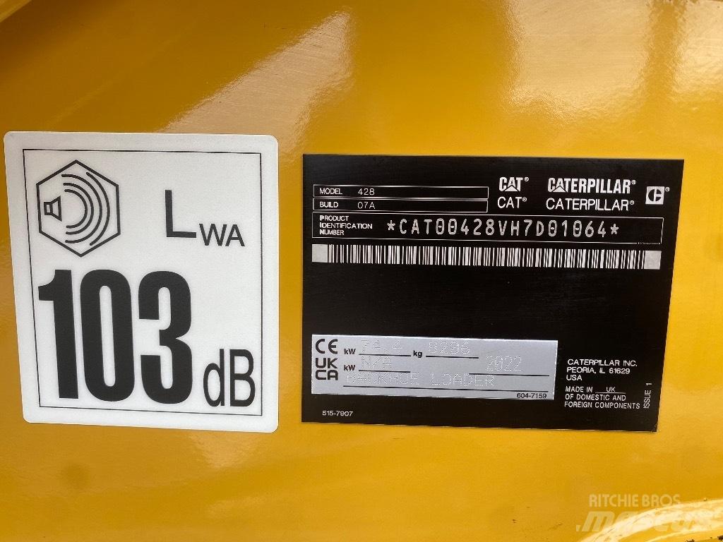 CAT 428 Екскаватори-навантажувачі