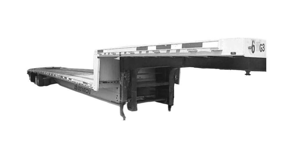 Benson 53*102 Низькорамні причепи