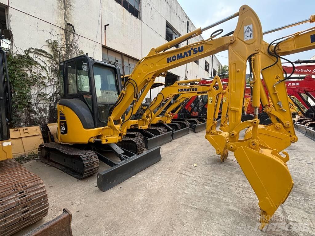 Komatsu PC35MR Міні-екскаватори < 7т