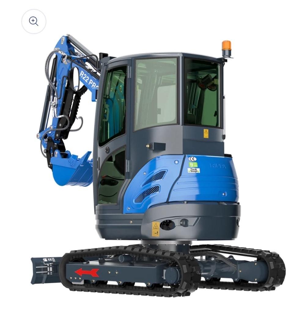 Rippa R22 PRO Міні-екскаватори < 7т