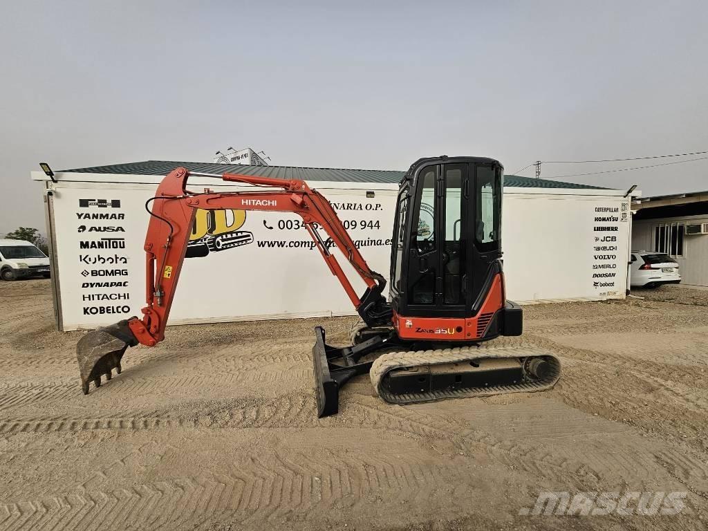 Hitachi ZX 35 U-2 Міні-екскаватори < 7т