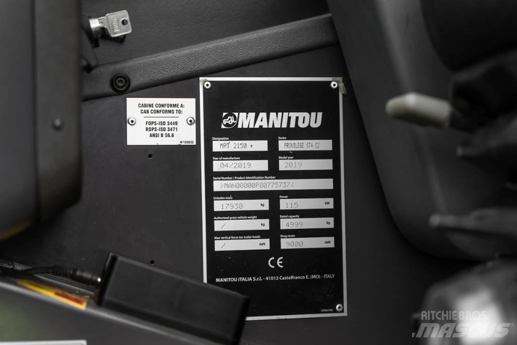 Manitou MRT 2150 Телескопічні навантажувачі