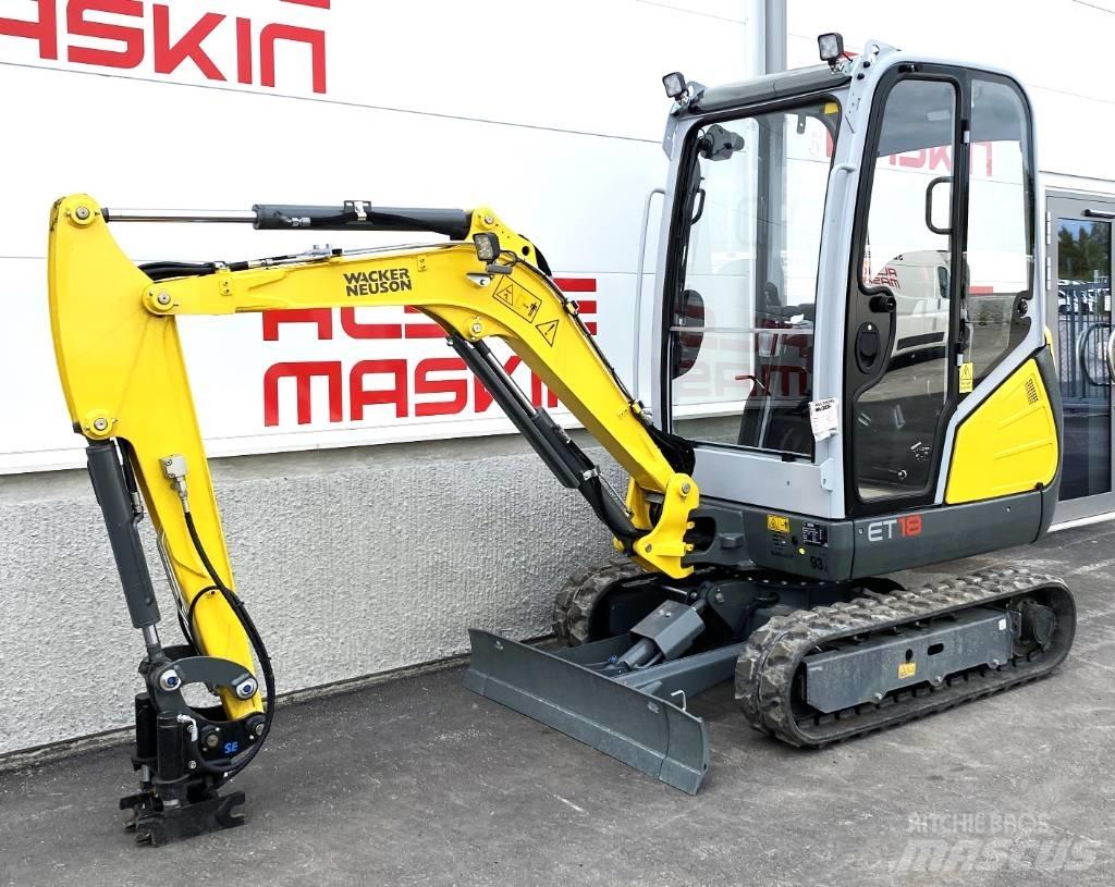 Wacker Neuson ET 18 Міні-екскаватори < 7т
