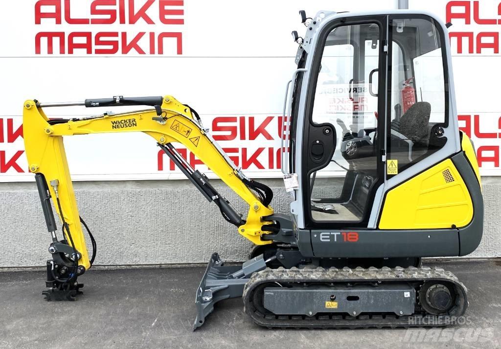 Wacker Neuson ET 18 Міні-екскаватори < 7т