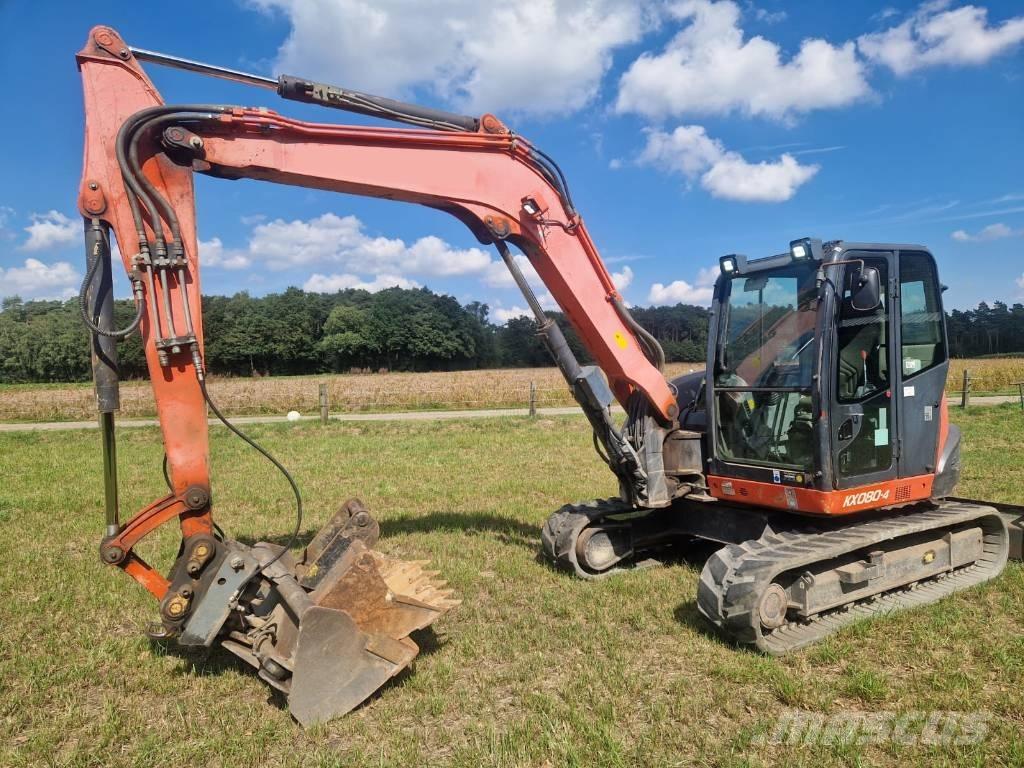 Kubota KX 080-4 Середні екскаватори 7т. - 12т.