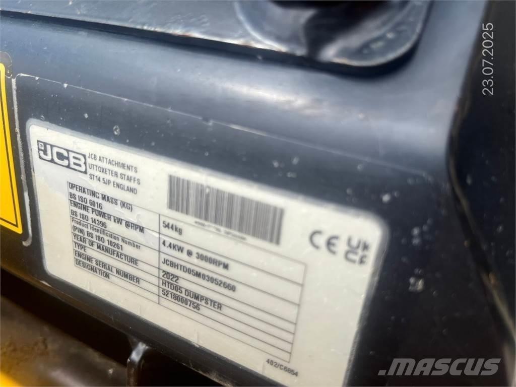 JCB HTD5 Міні самоскиди