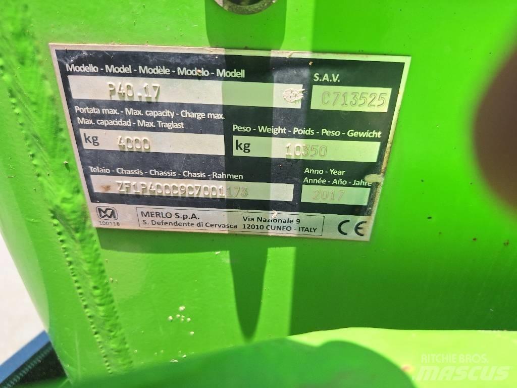 Merlo P 40.17 Телескопічні навантажувачі