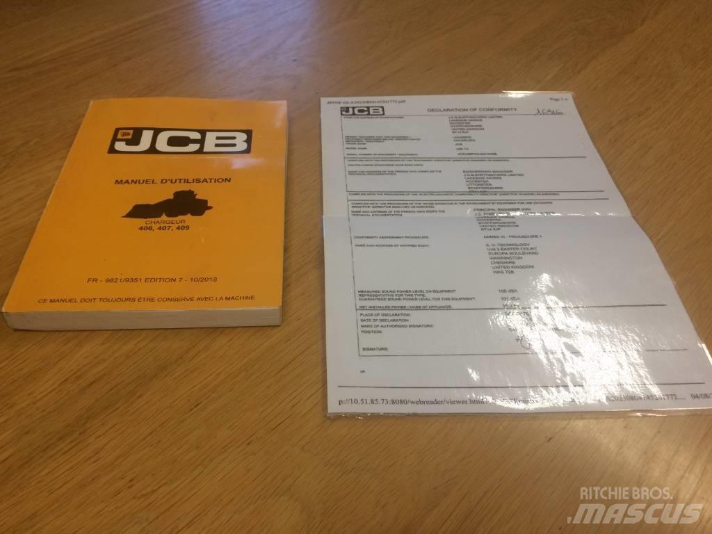 JCB 406 Фронтальні навантажувачі