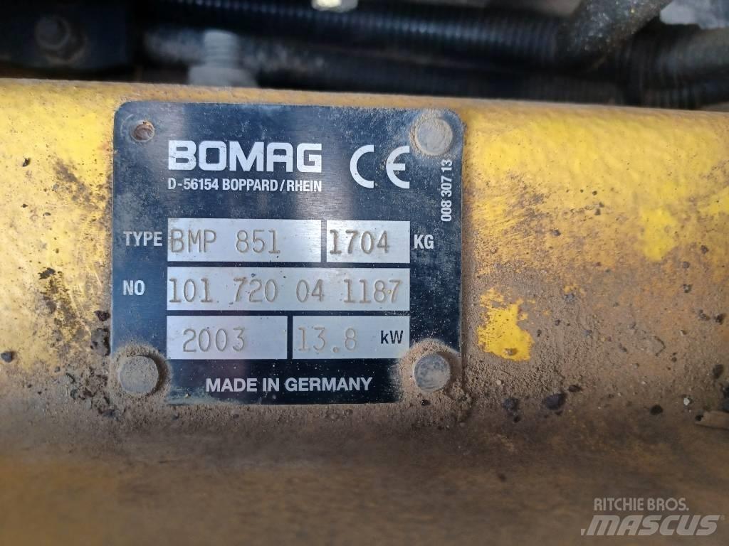 Bomag BMP 851 Ущільнювачі грунту