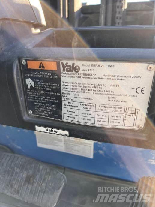Yale ERP25VL Інше