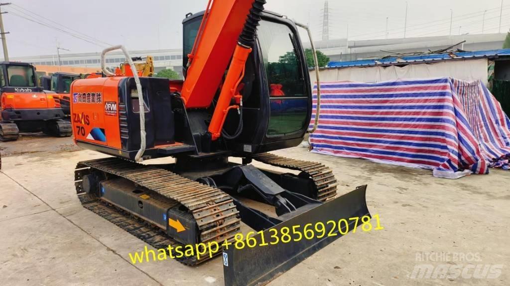 Hitachi ZX 70 Міні-екскаватори < 7т