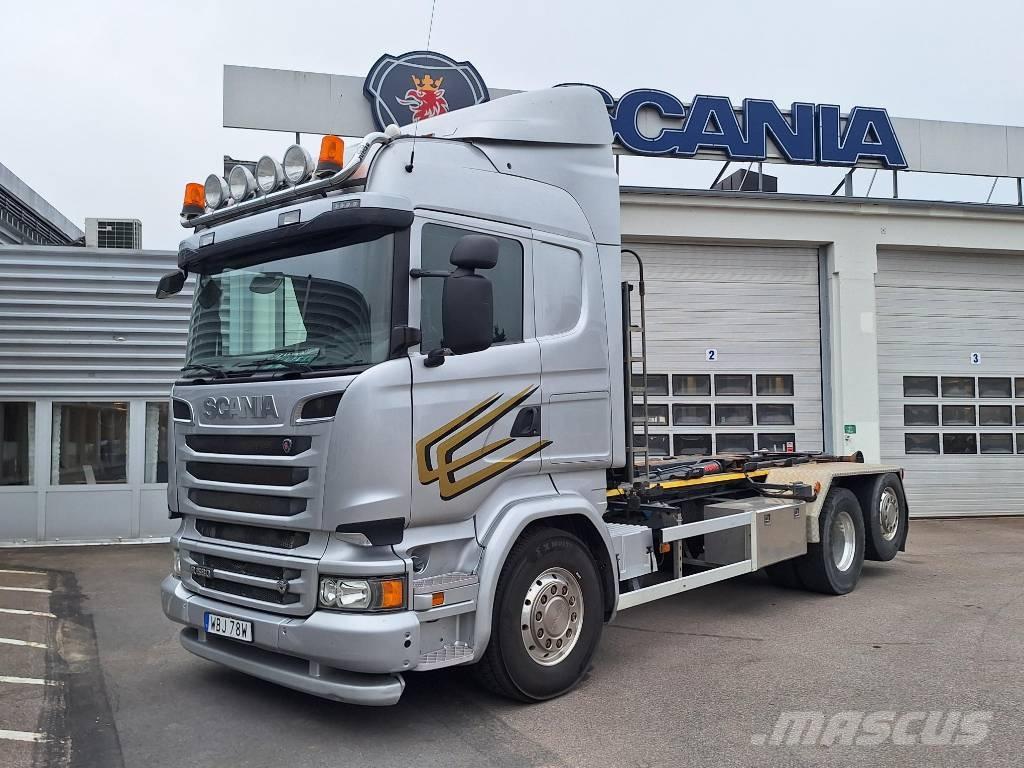 Scania R 580 LB Вантажівки з гаковим підйомом