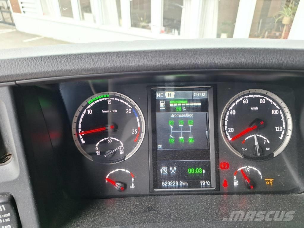 Scania R 580 LB Вантажівки з гаковим підйомом