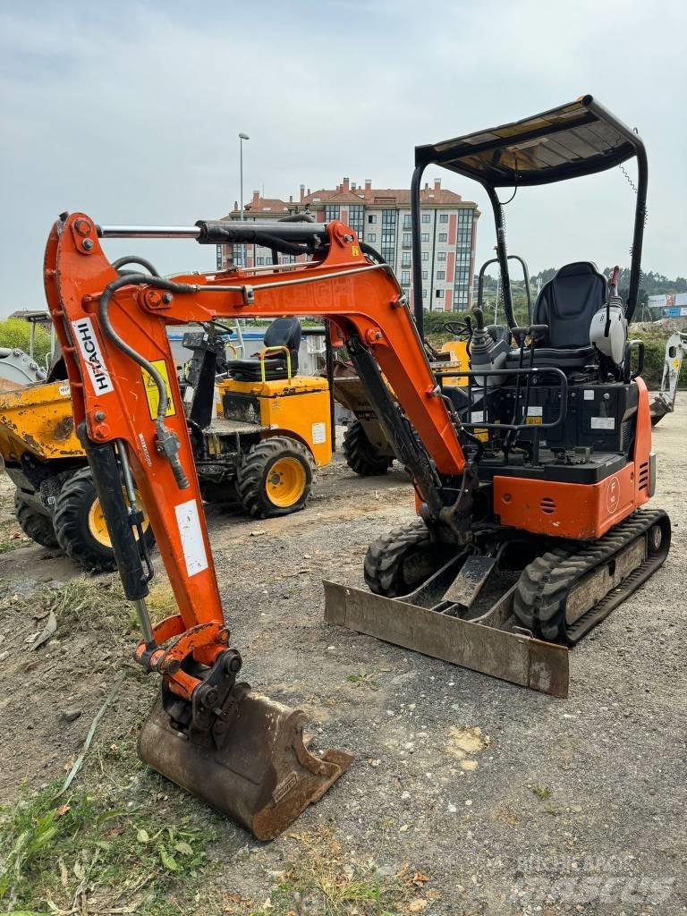 Hitachi ZX19U-5 Міні-екскаватори < 7т