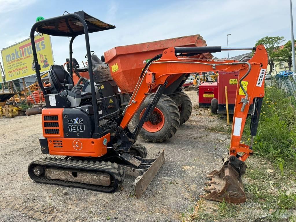 Hitachi ZX19U-5 Міні-екскаватори < 7т
