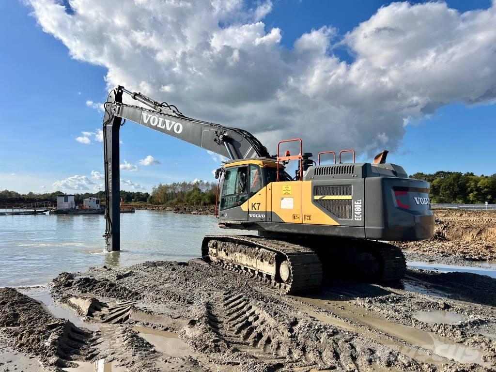 Volvo EC480 EL LONG Екскаватори з великим вилітом